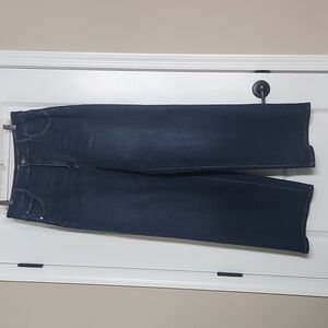 Well Worn Women's Deep Blue Flare Jeans